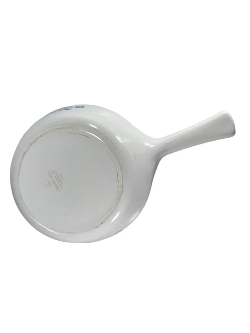 Vtg Corning Ware Blue Cornflower Saucepan Pint White Cookware USA P-81-B No Lid